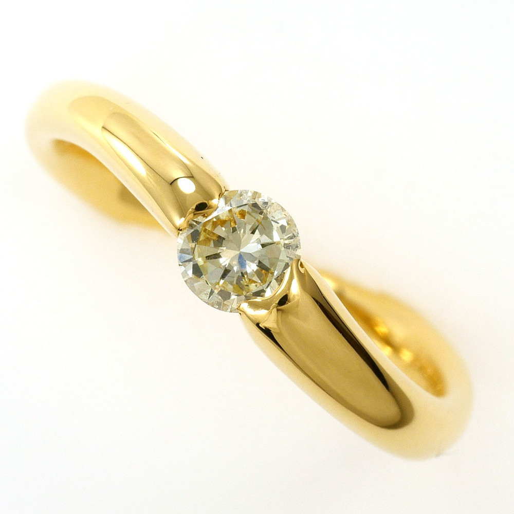 VINTAGE 18k Gold Diamond Ring